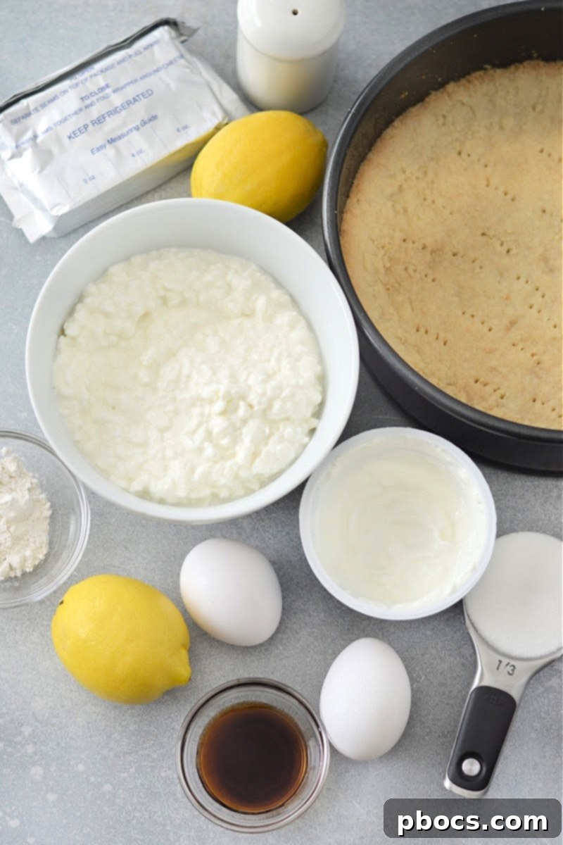 Keto High Protein Lemon Cheesecake filling ingredients