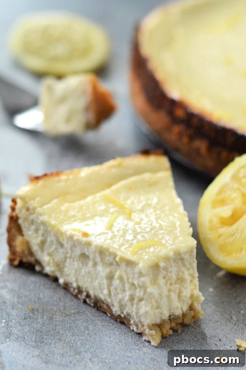 Keto High Protein Lemon Cheesecake
