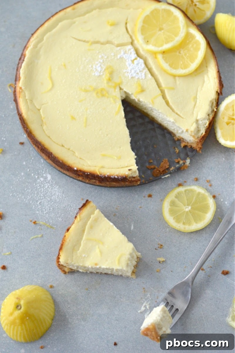 Keto High Protein Lemon Cheesecake