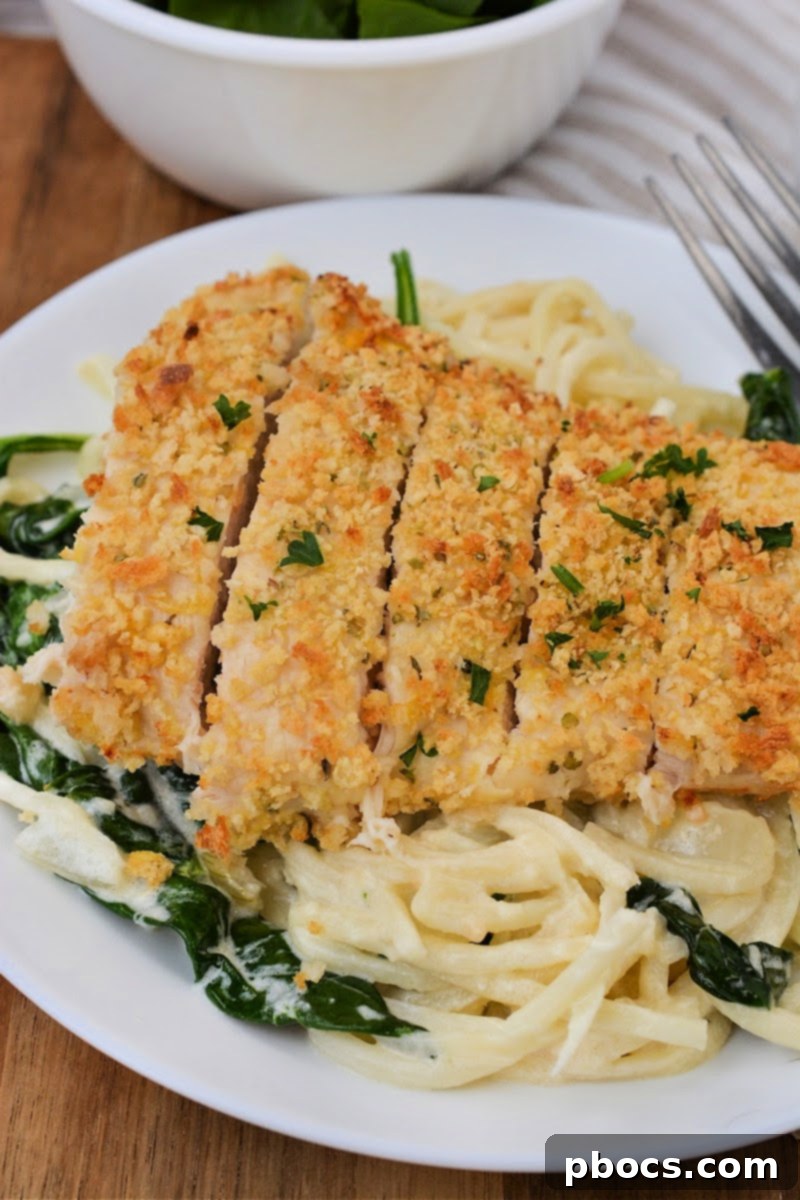 Keto Chicken and Spinach Noodles 15 Keto Chicken and Spinach Pasta Final Dish