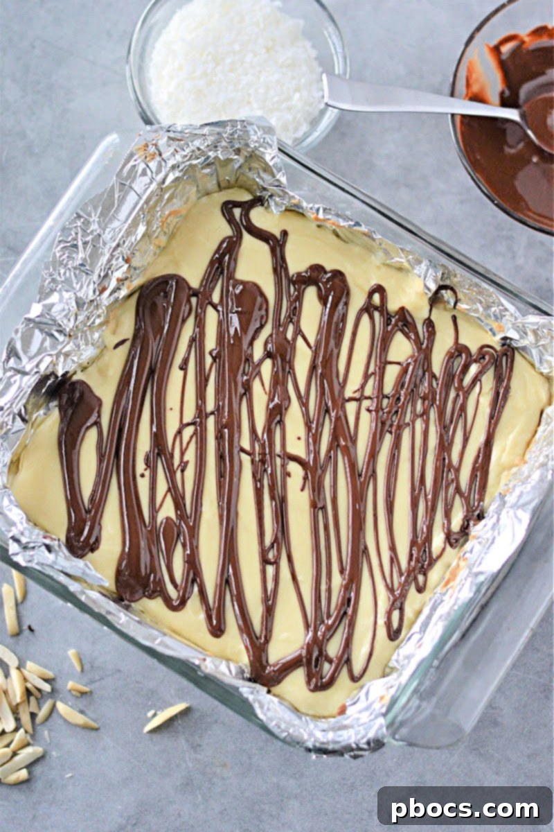 Low-Carb No-Bake Almond Joy Cheesecake Bars