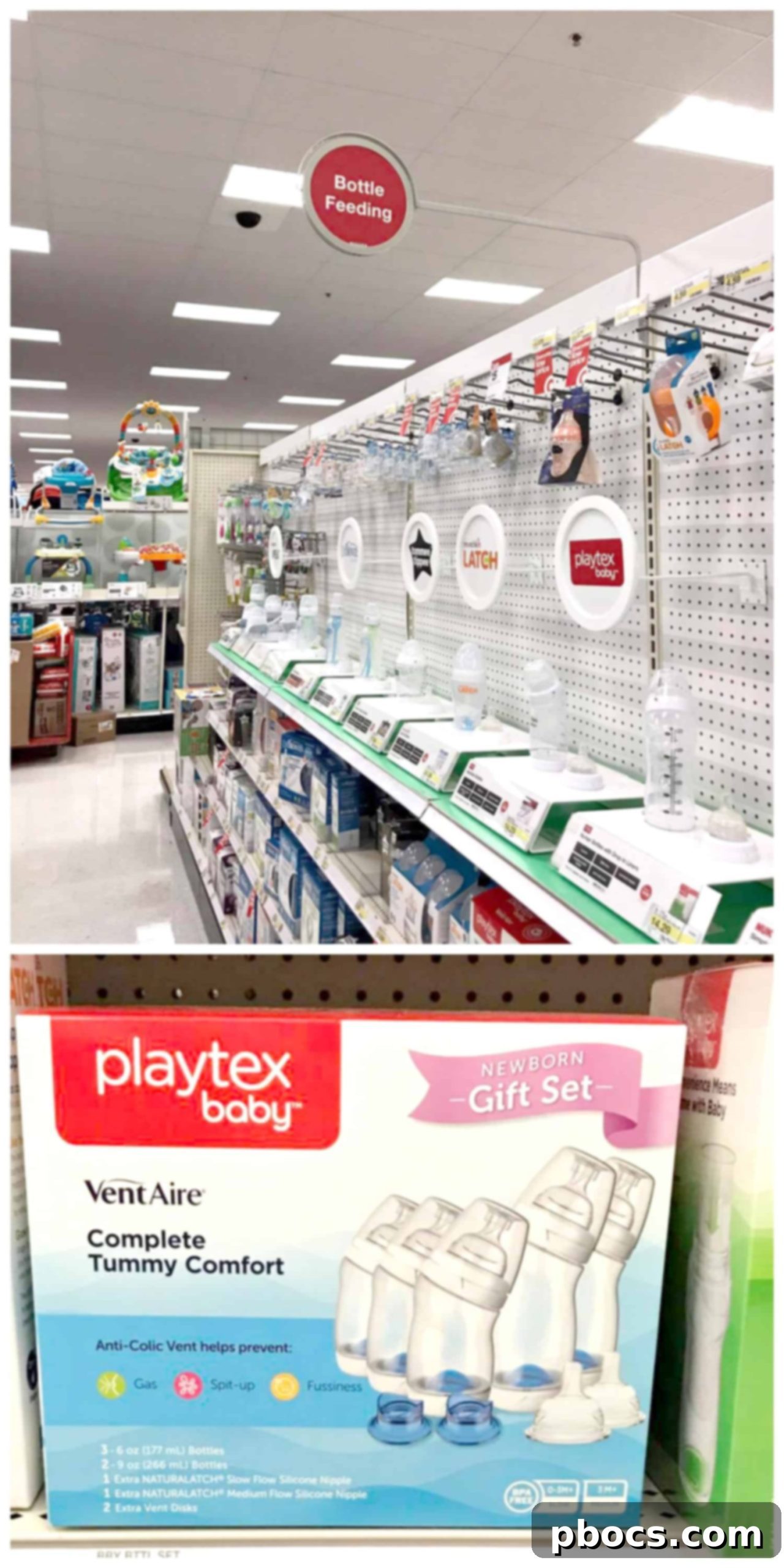 Sweet DIY Baby Bottle Place Card Holders 2 Playtex VentAire Bottle Collection