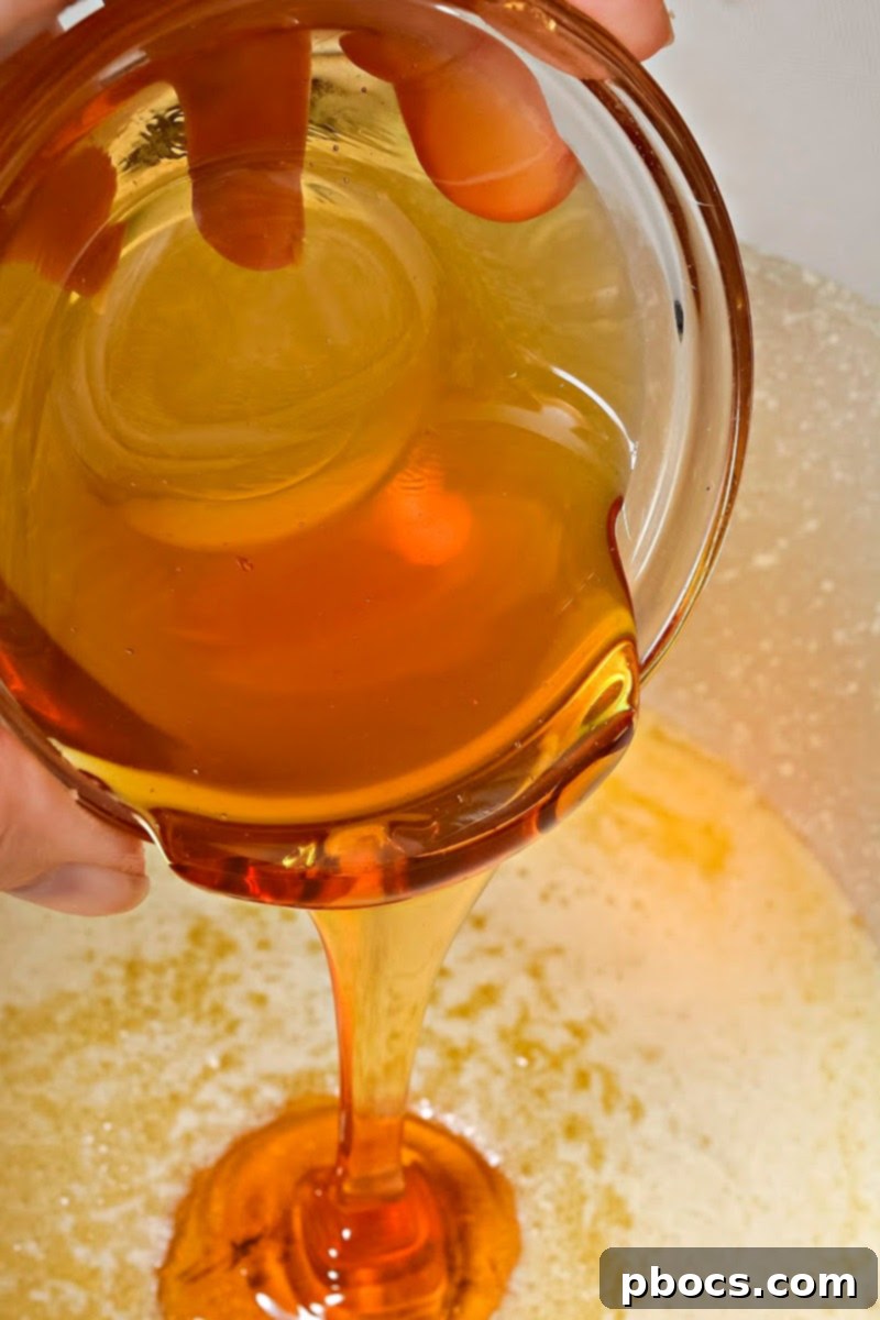 Making keto hot honey