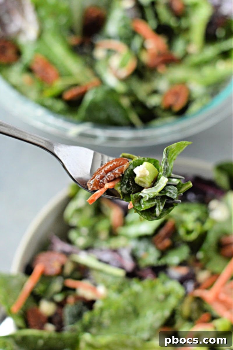Low Carb Copycat Outback Blue Cheese Pecan Chopped Salad