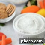 Low Carb Cottage Cheese Ranch Dip