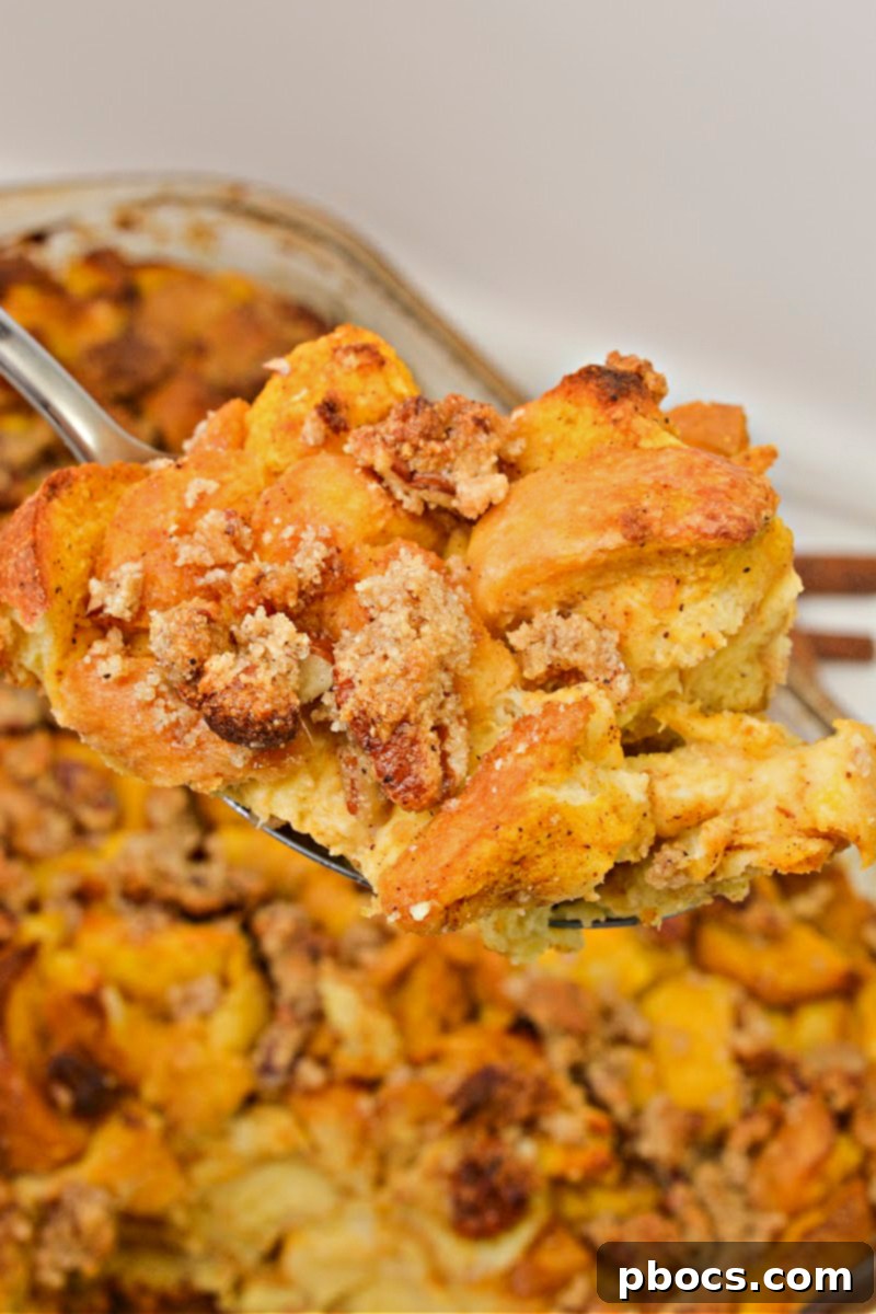 Ingredients for Keto Pumpkin French Toast Bake being mixed