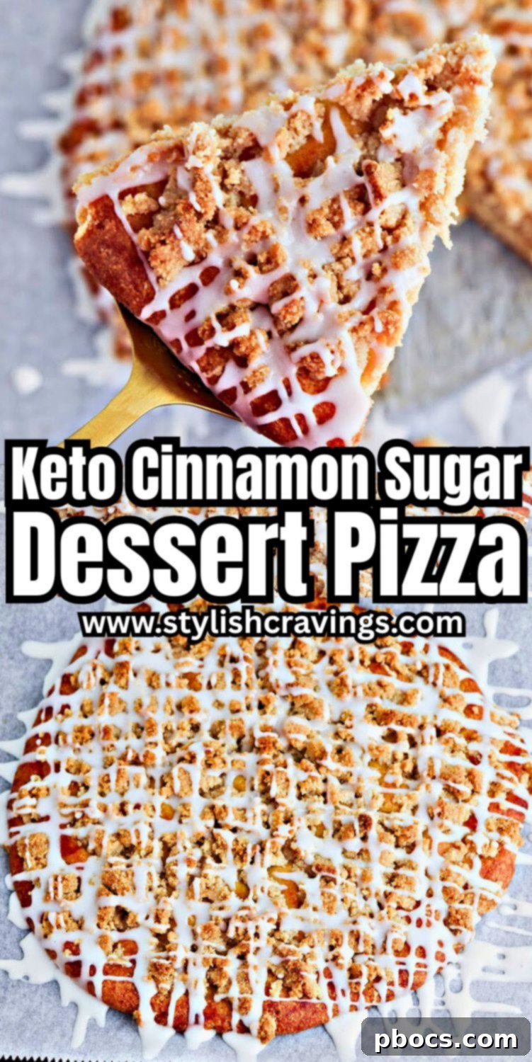 Keto Cinnamon Sugar Dessert Pizza #ketocinnamonsugardessertpizza #cinnamonsugardessertpizza