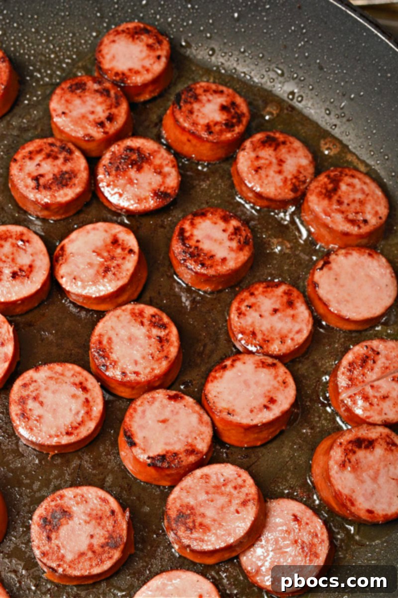 Low Carb Kielbasa Lo Mein