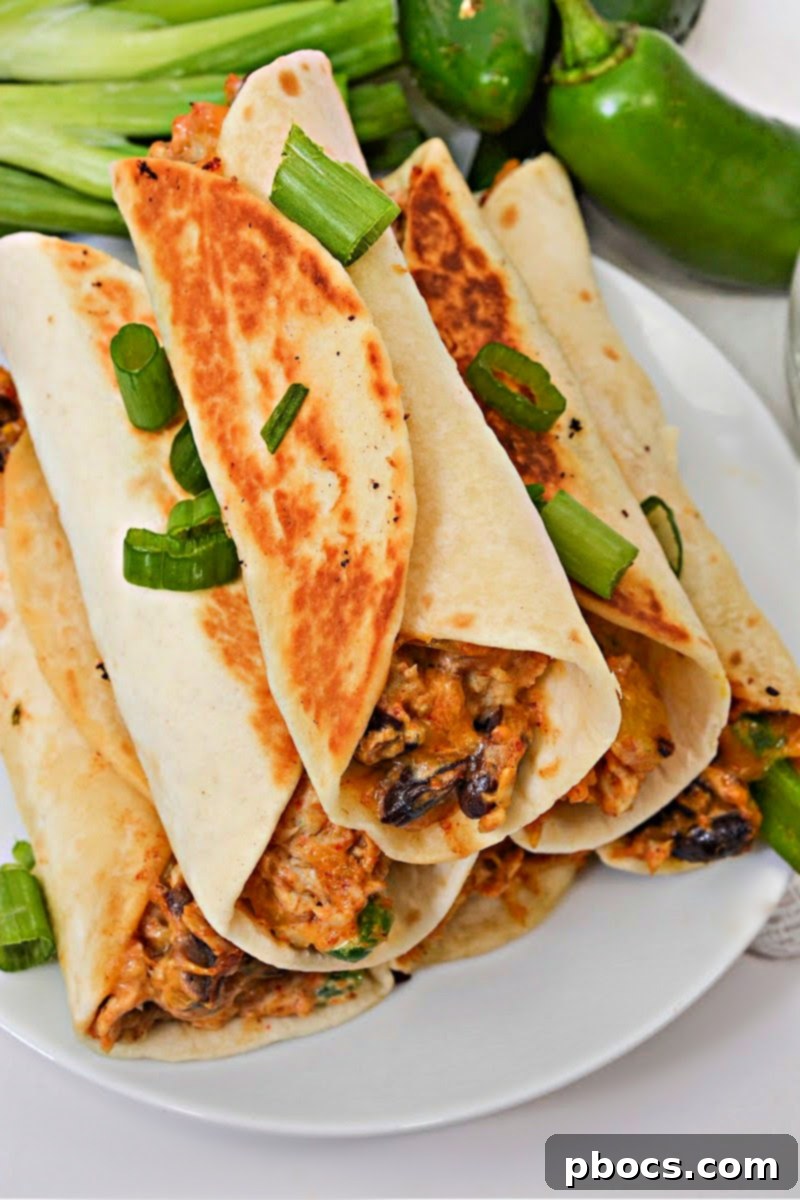 Low-Carb Southwest Chicken Roll-Ups