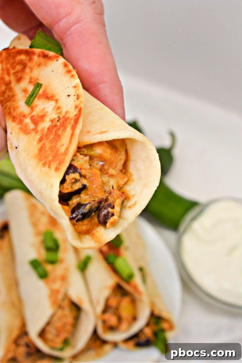 Low-Carb Southwest Chicken Roll-Ups