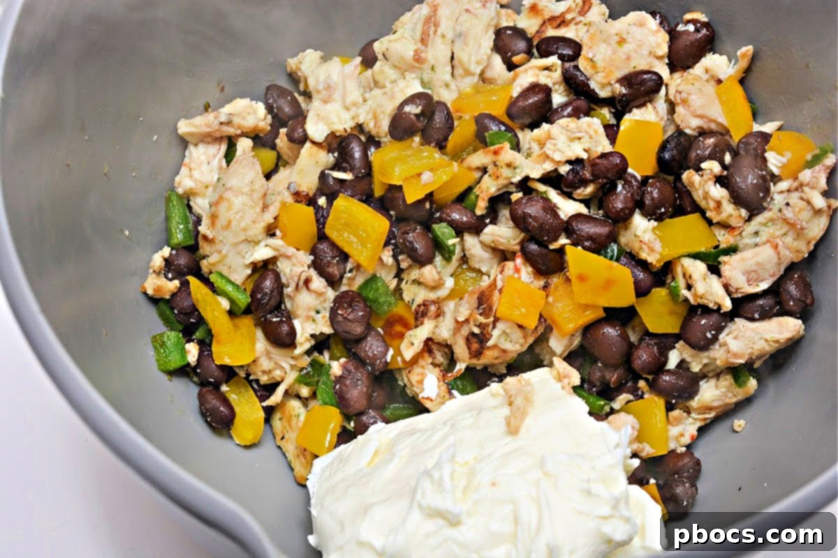 Low-Carb Southwest Chicken Roll-Ups