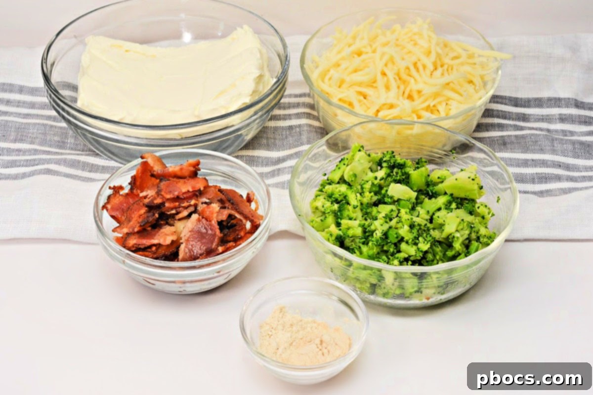 Keto Crispy Cream Cheese Broccoli and Bacon Roll Ups