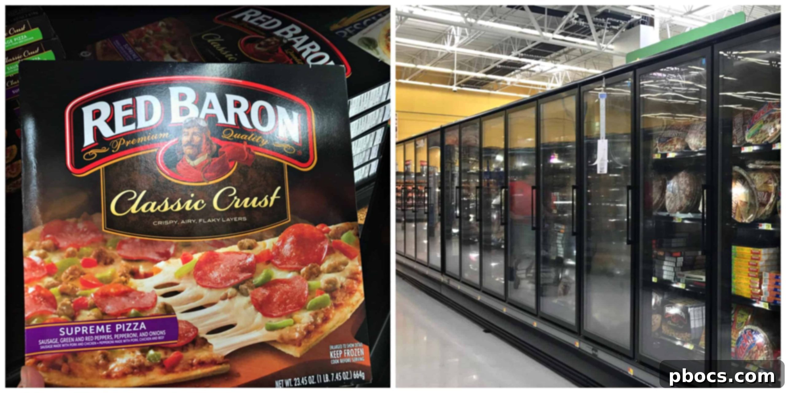 Effortless Efficiency Getting Things Done with an Easy Mushroom Corn Salad 6 A family enjoying a Red Baron pizza and a fresh salad together at the dinner table, smiling and happy.