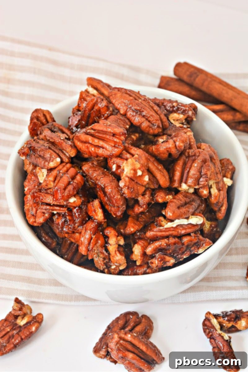 Keto Sweet and Spicy Pecans