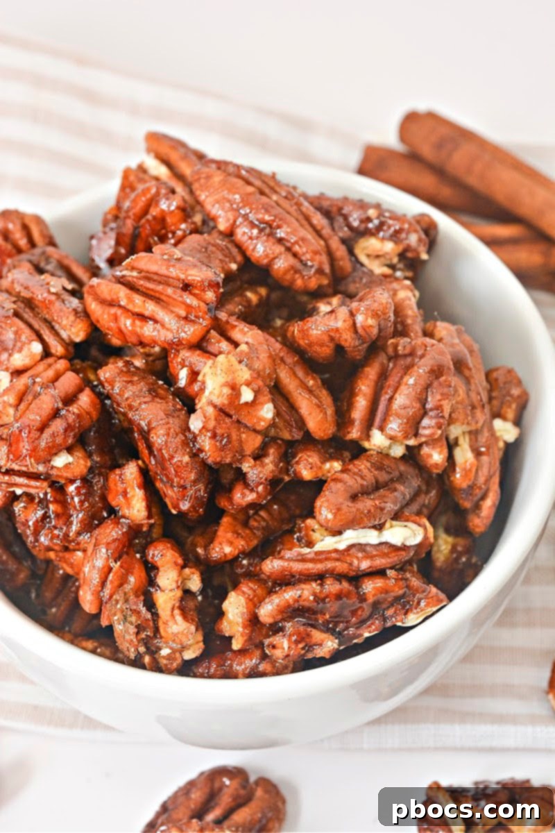 Keto Sweet and Spicy Pecans