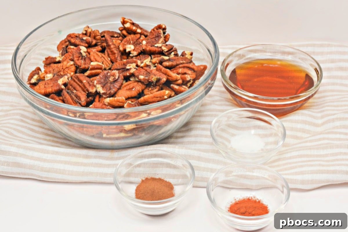 Keto Sweet and Spicy Pecans