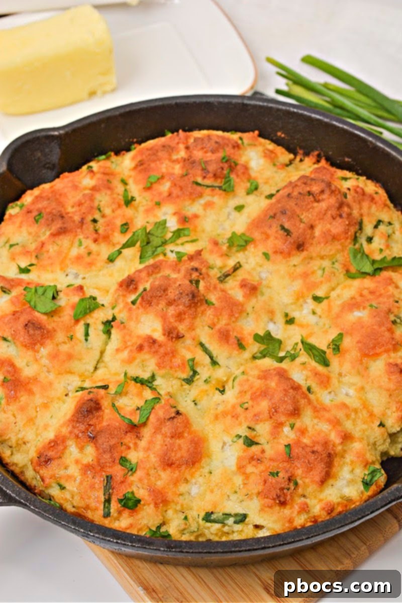 Fluffy Low-Carb Herbed Cottage Cheese Biscuits