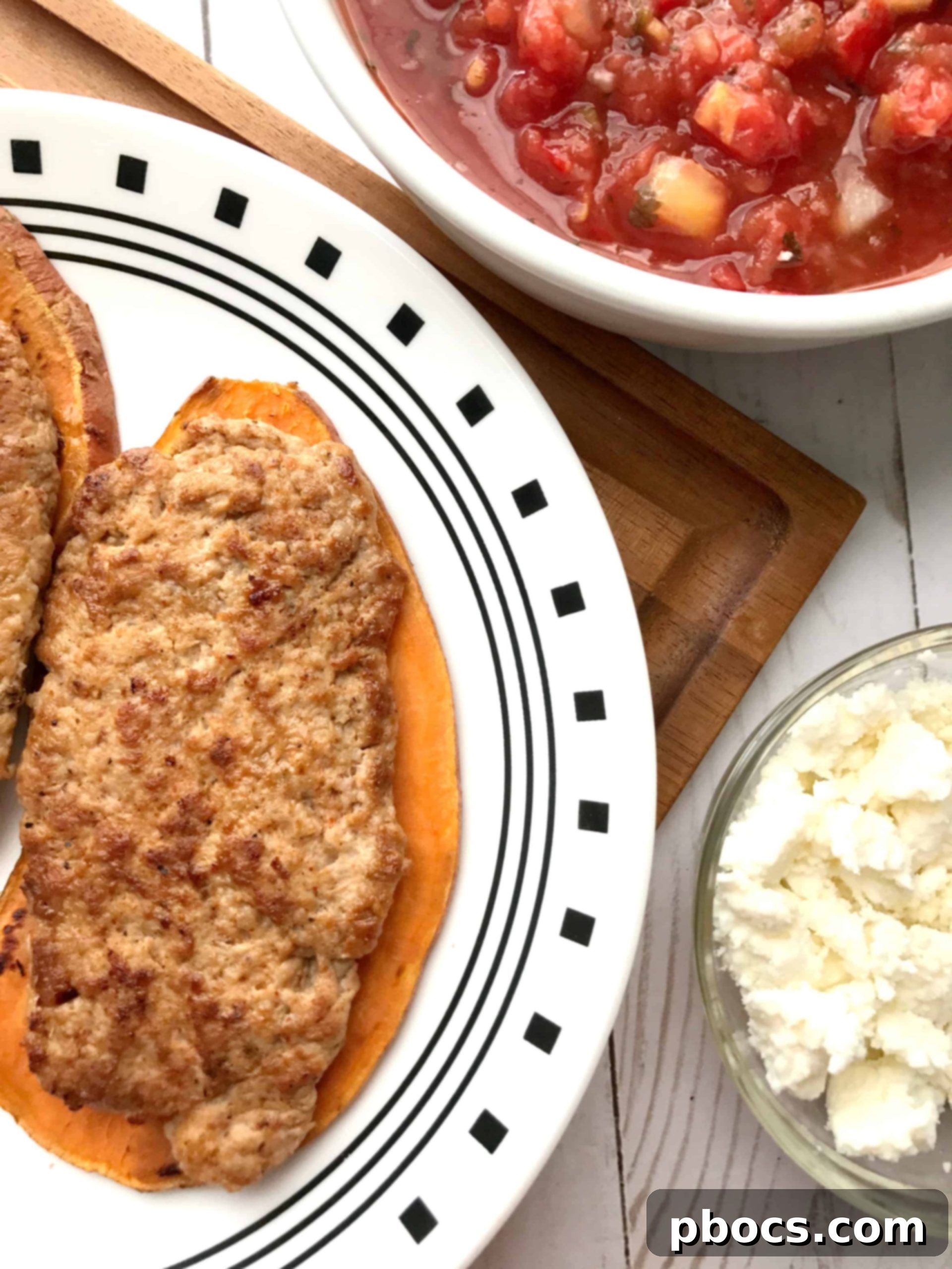 Blackened Turkey Patty On Sweet Potato Toast