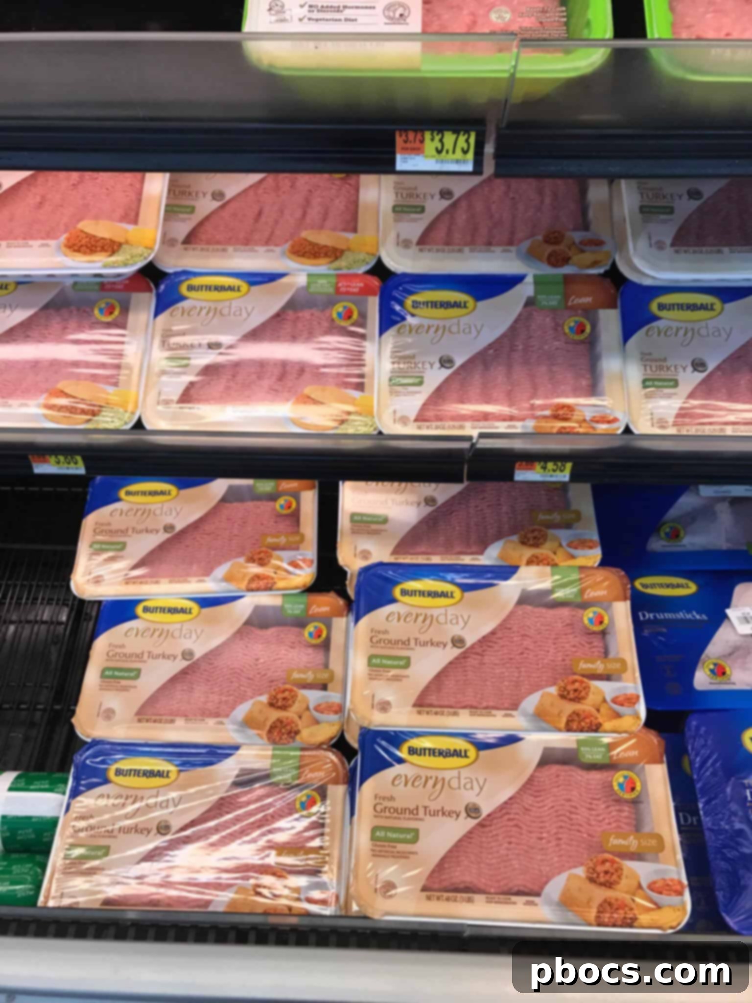 Butterball Ground Turkey Packaging