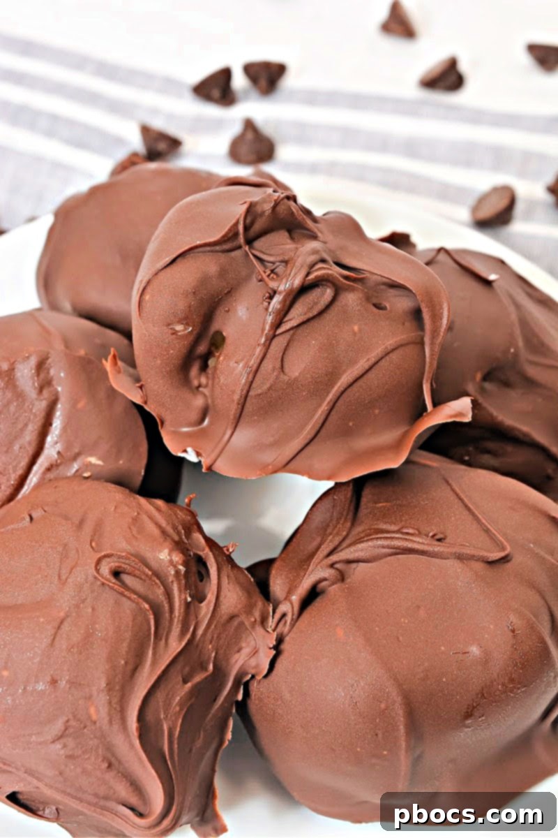 Low Carb Cottage Cheese Chocolate Clusters - perfect for a healthy dessert