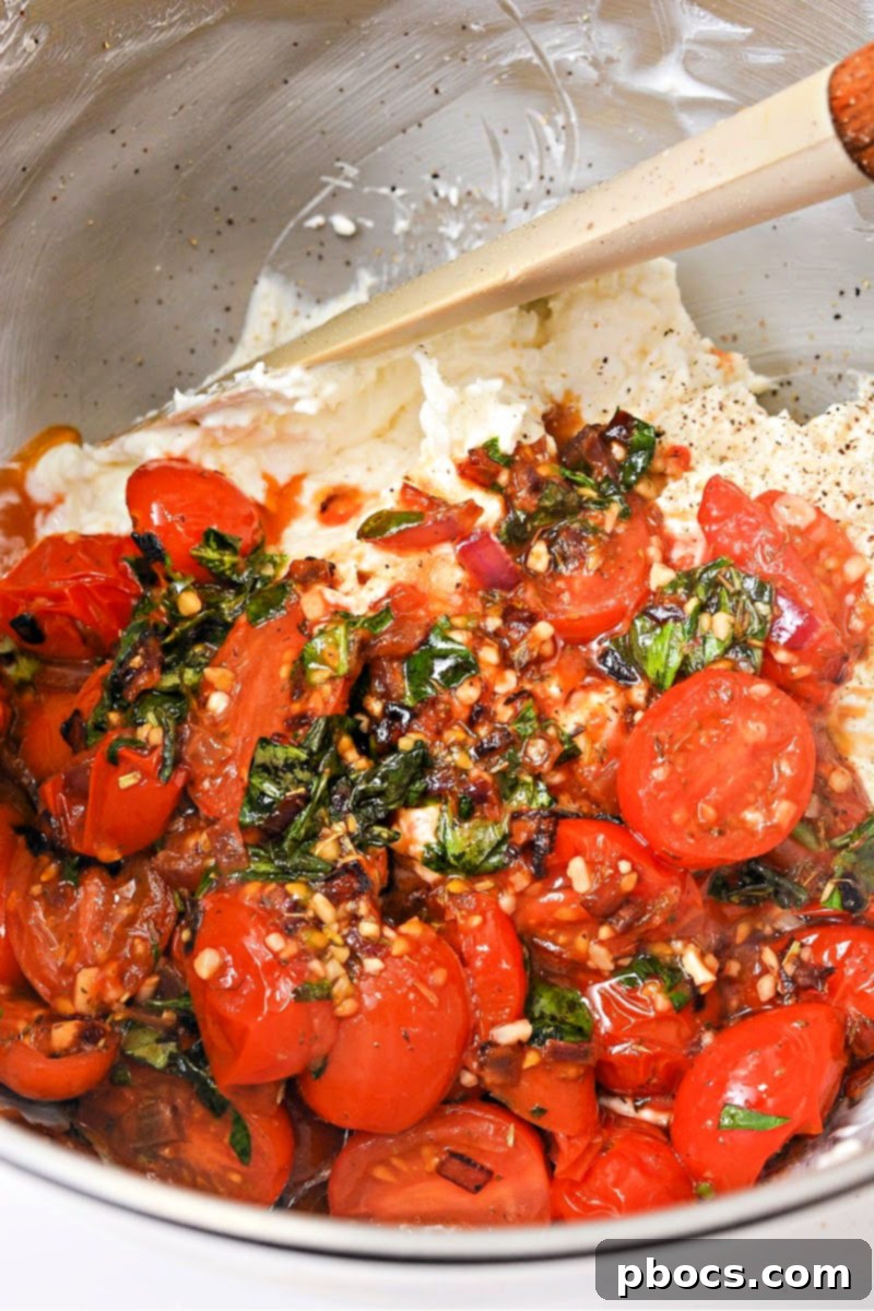 Low Carb Caprese Dip