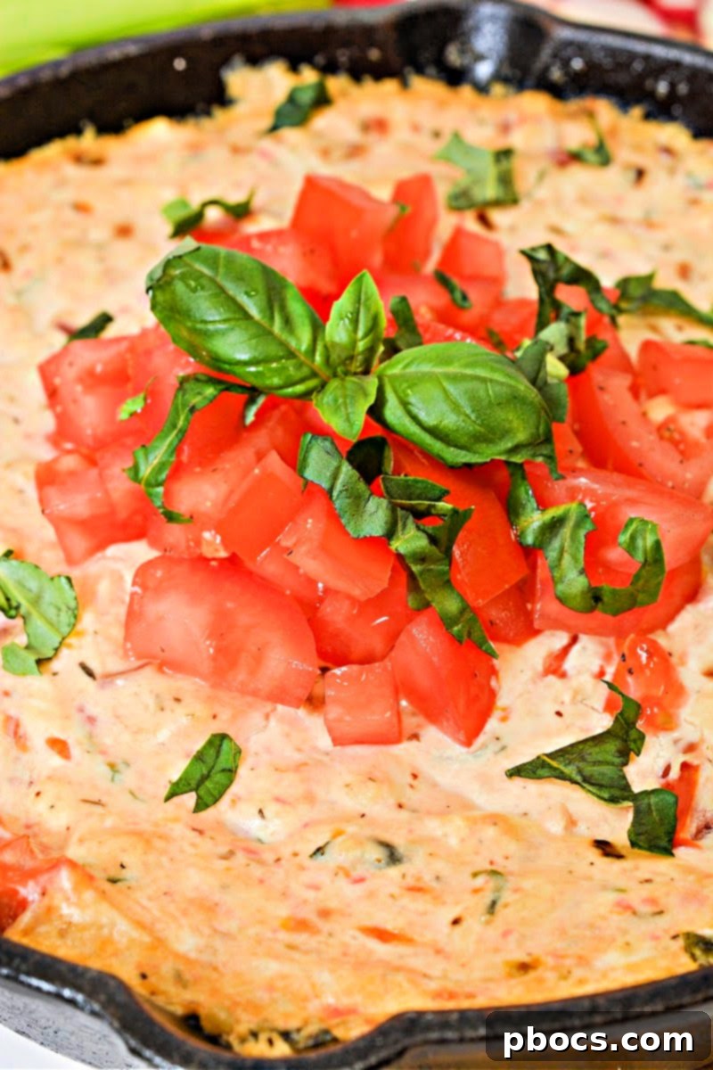 Low Carb Caprese Dip