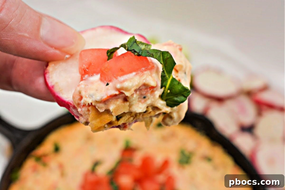 Low Carb Caprese Dip