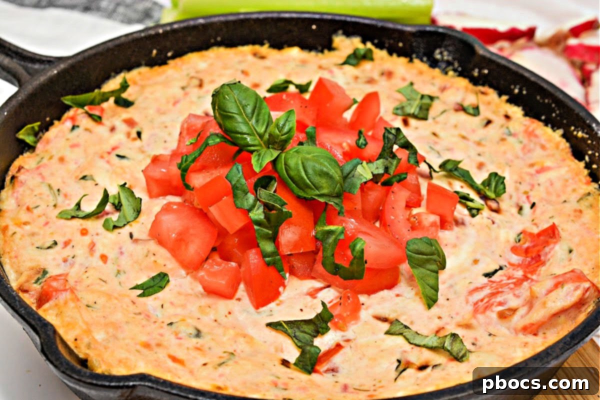 Low Carb Caprese Dip