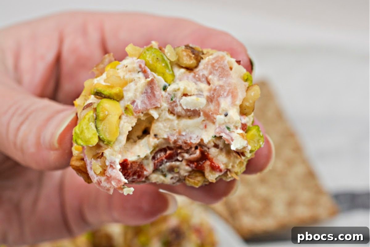 Keto Antipasto Party Bites 5 Keto Antipasto Cheese Balls