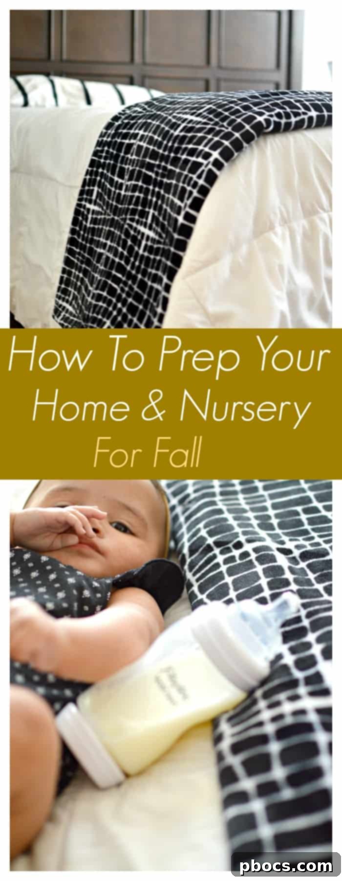 Autumn Nesting: Preparing Your Home and Nursery 7 Pinterest graphic: How To Prep Your Home & Nursery For Fall