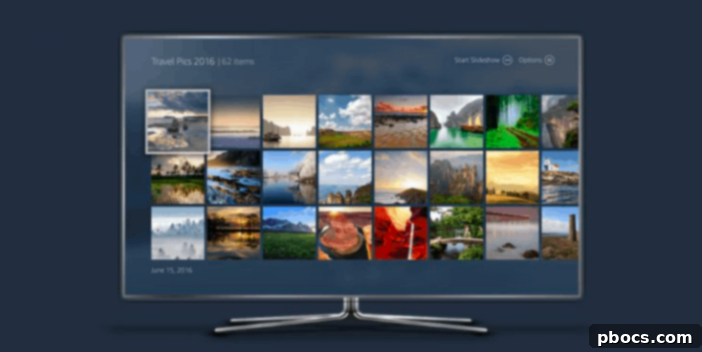 Amazon Fire Stick displaying Prime Photos