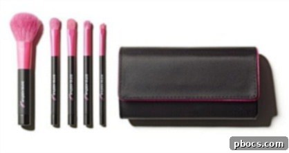Sonia Kashuk Proudly Pink 5 pc Brush Set
