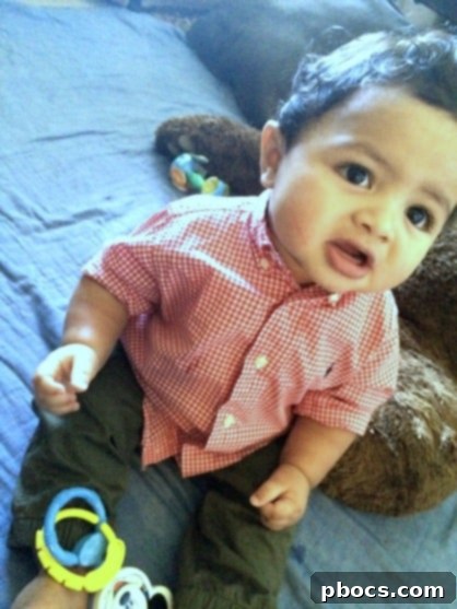 Comfy Chic Baby Joggers 3 Baby boy in casual stylish outfit with jogger pants