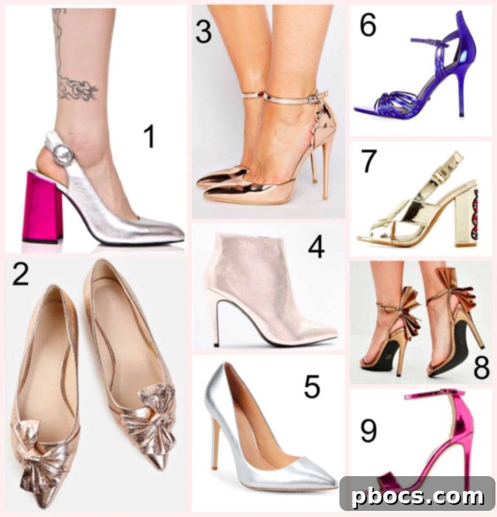Sexy Metallic Heels Under $40 & How To Style Them!