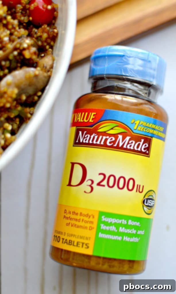 Portion of Cranberry & Mushroom Quinoa Stuffing on a serving dish