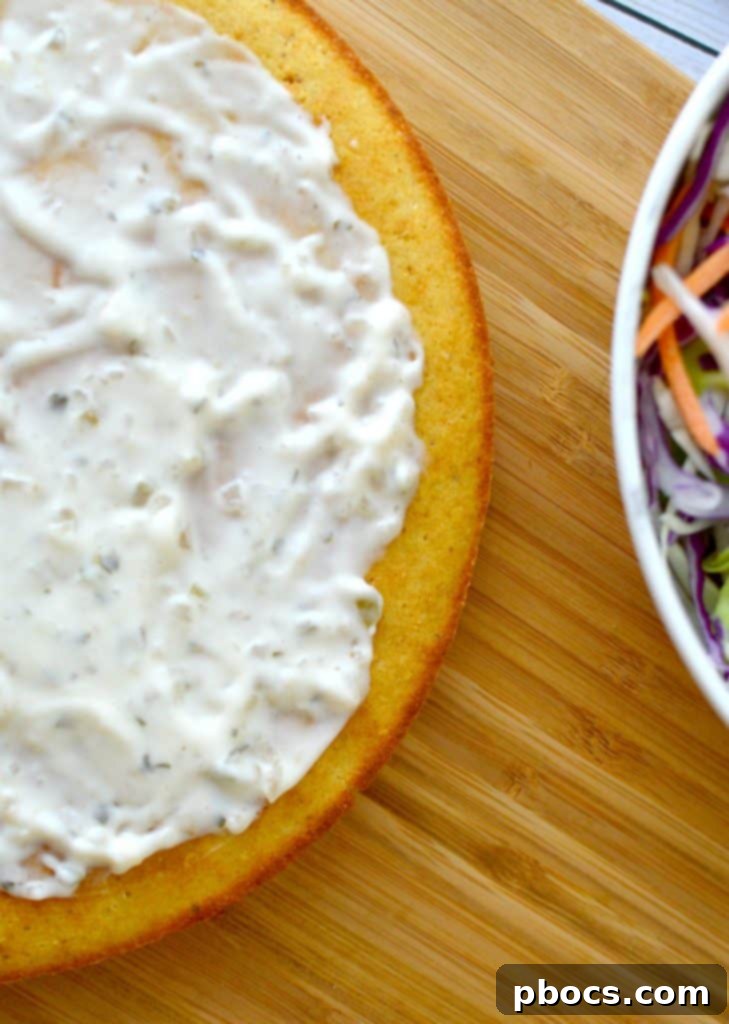 Mixing coleslaw ingredients in a large bowl