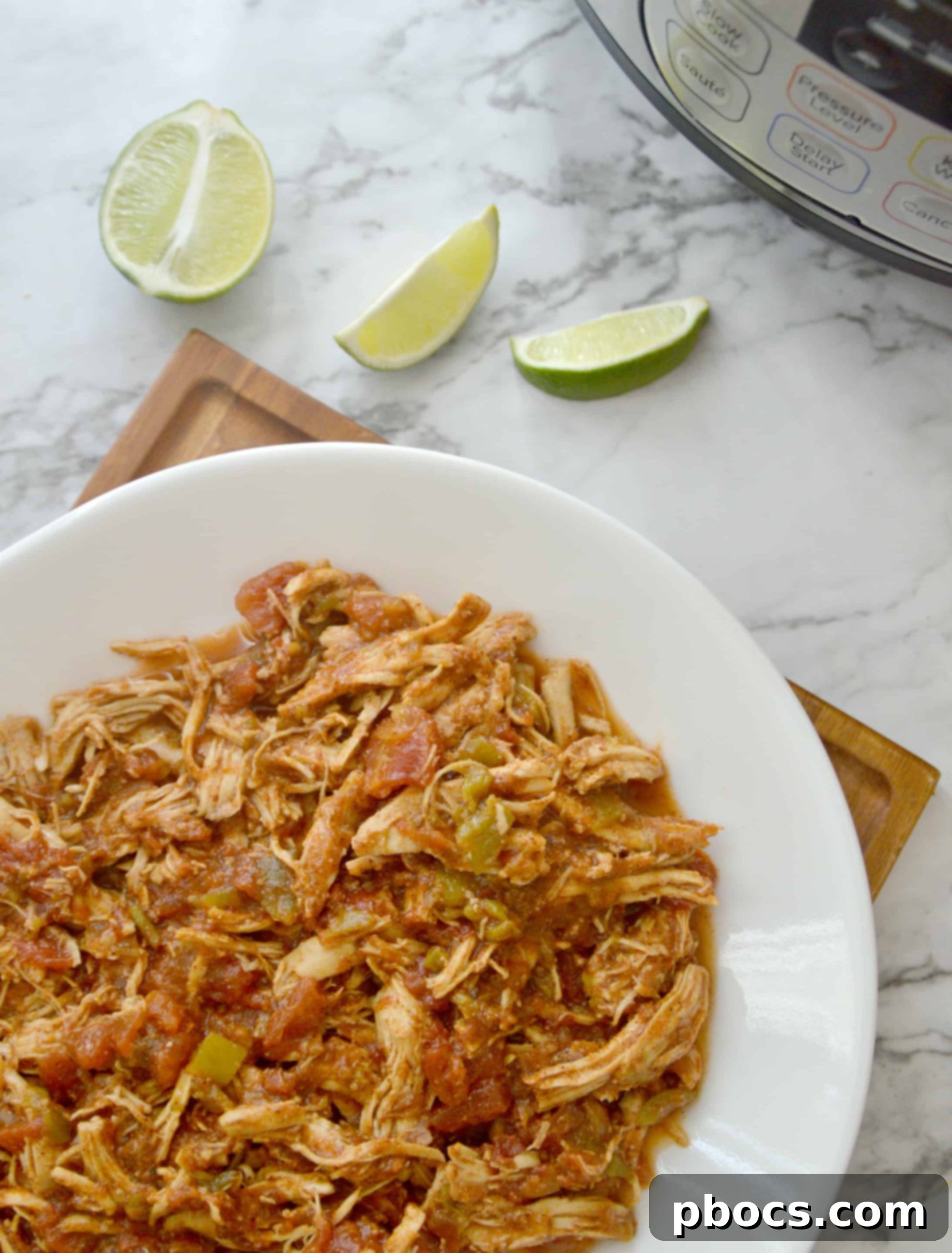 Delicious Instant Pot Shredded Mexican Chicken for Tacos and More