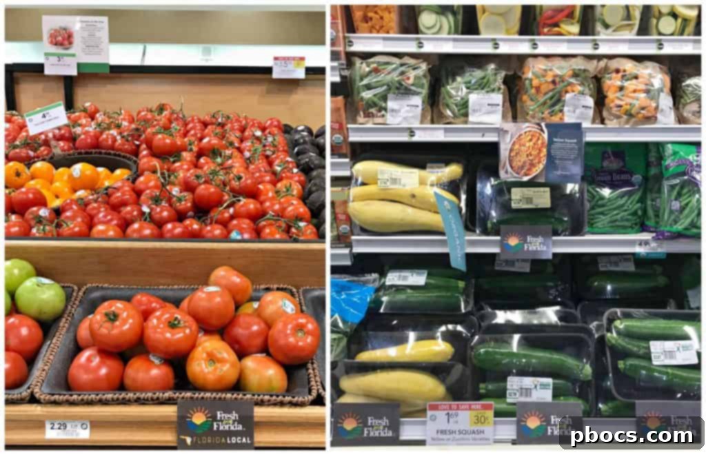 Fresh From Florida logo, indicating fresh local produce