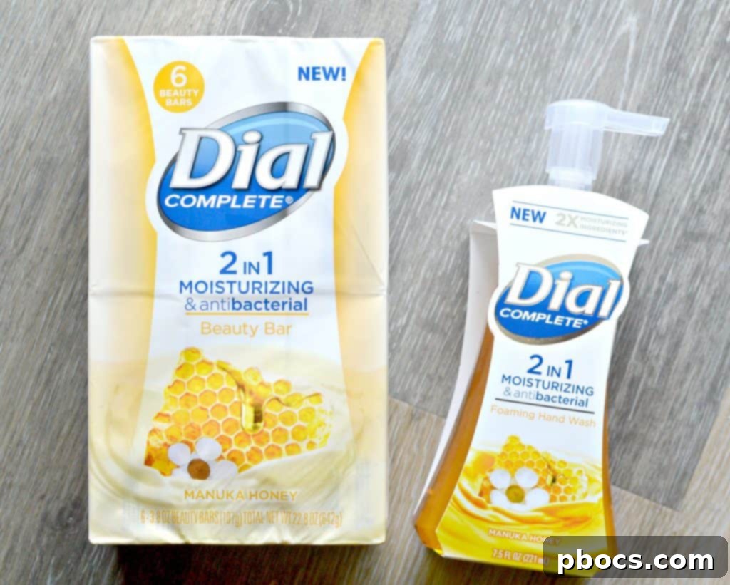 Dial Complete 2 in 1 Moisturizing & Antibacterial Beauty Bar and Foaming Hand Wash