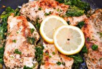 Keto Lemon-Butter Chicken Skillet