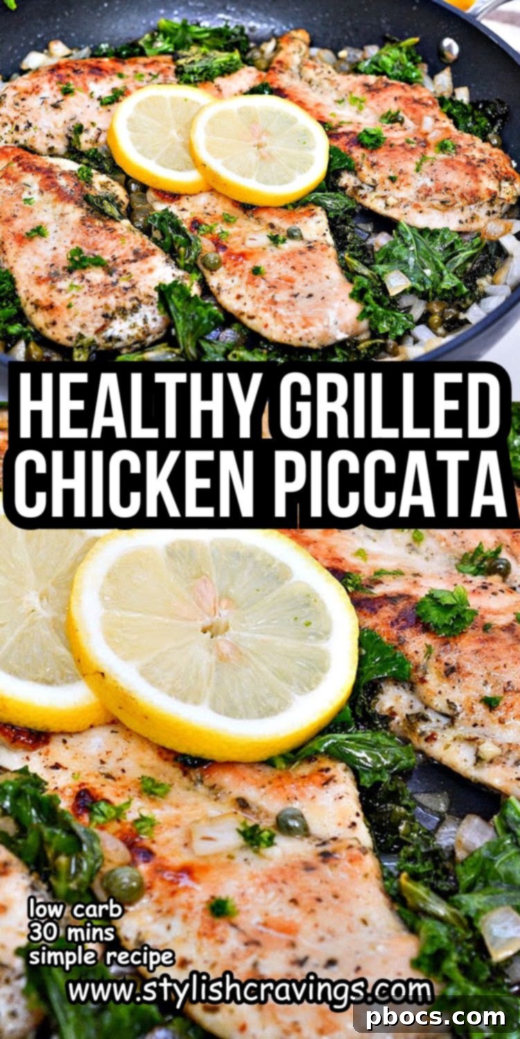 Keto Lemon-Butter Chicken Skillet 12 Keto Chicken Piccata Skillet Pin