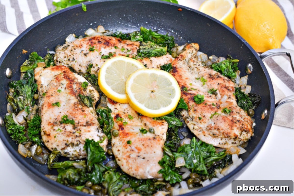 Keto Lemon-Butter Chicken Skillet 7 Keto Chicken Piccata Skillet Meal Prep