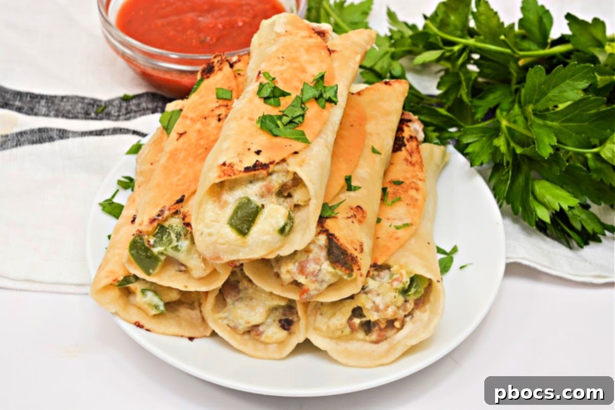 Reheating Keto Italian Sausage Pizza Roll-Ups