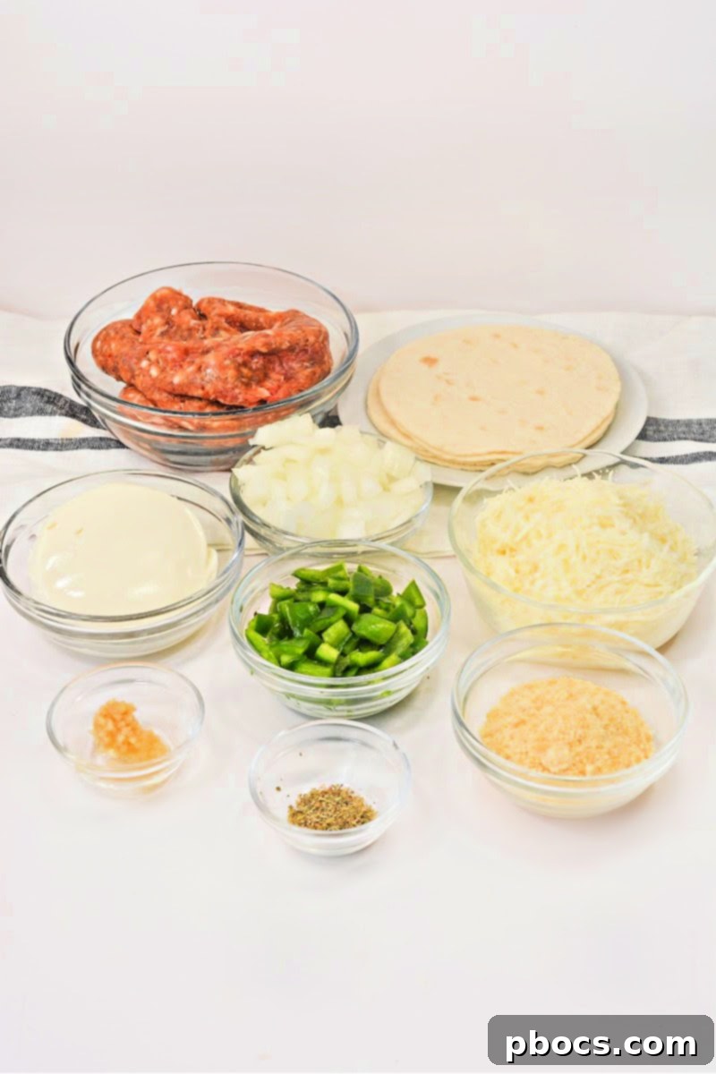 Sautéing Sausage and Vegetables